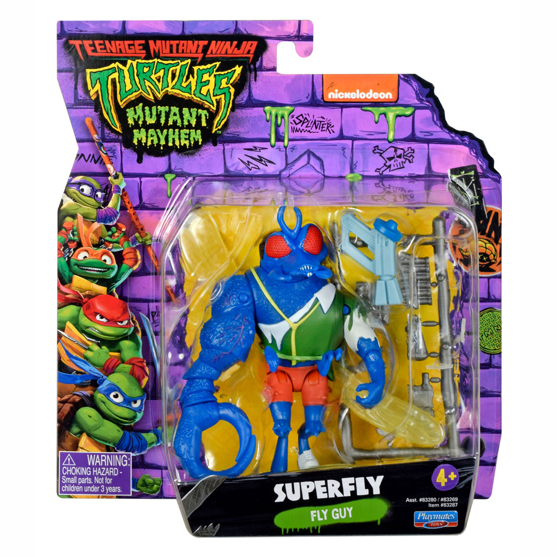 Teenage Mutant Ninja Turtles Figure - Superfly Fly Guy | Thimble Toys
