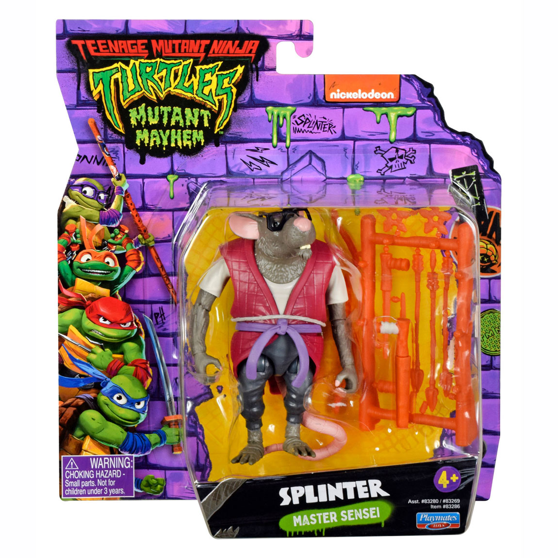 Teenage Mutant Ninja Turtles Figure - Splinter Master Sensei