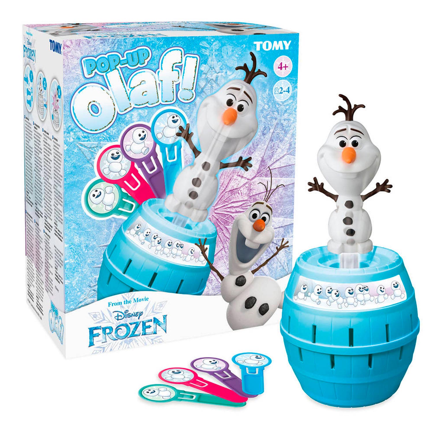 album Plotselinge afdaling boekje Tomy Spel Frozen 2 Pop Up Olaf | Thimble Toys