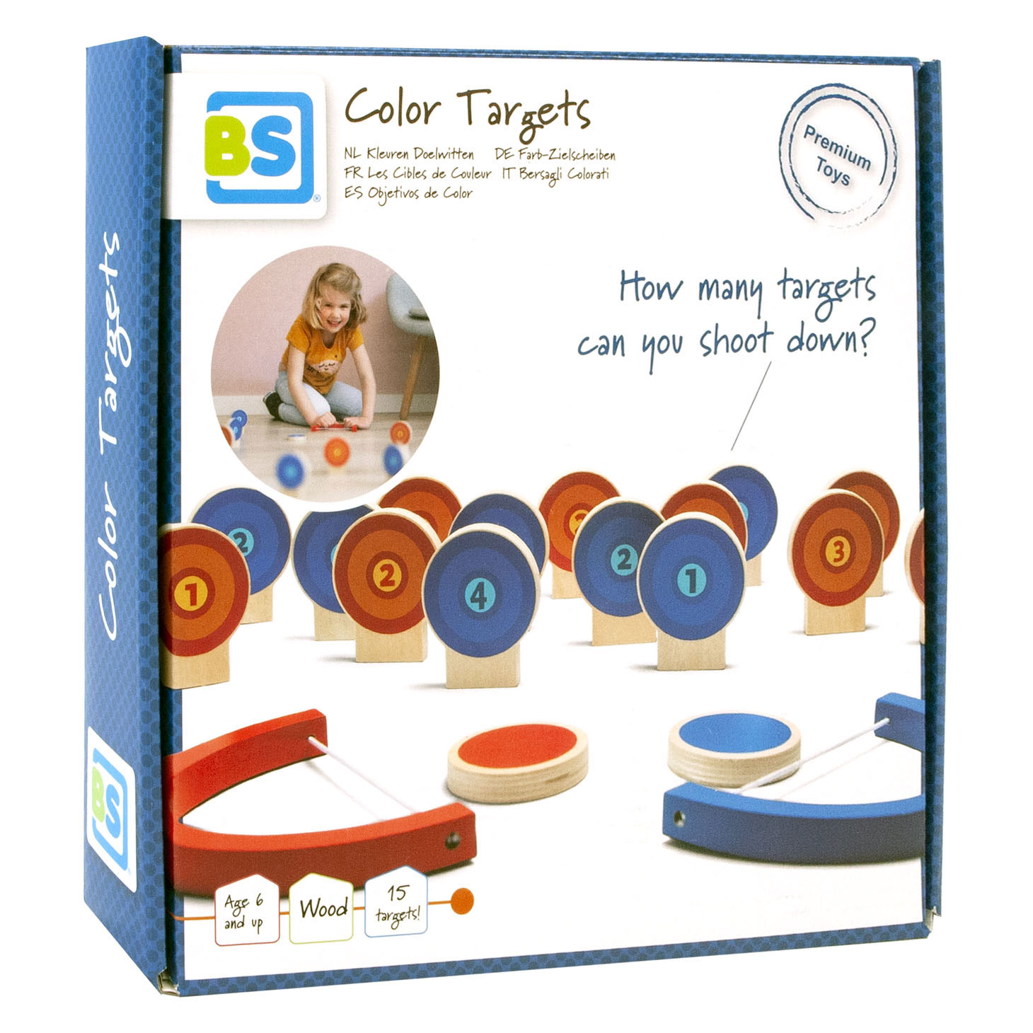 BS Toys Colors Targets Wood