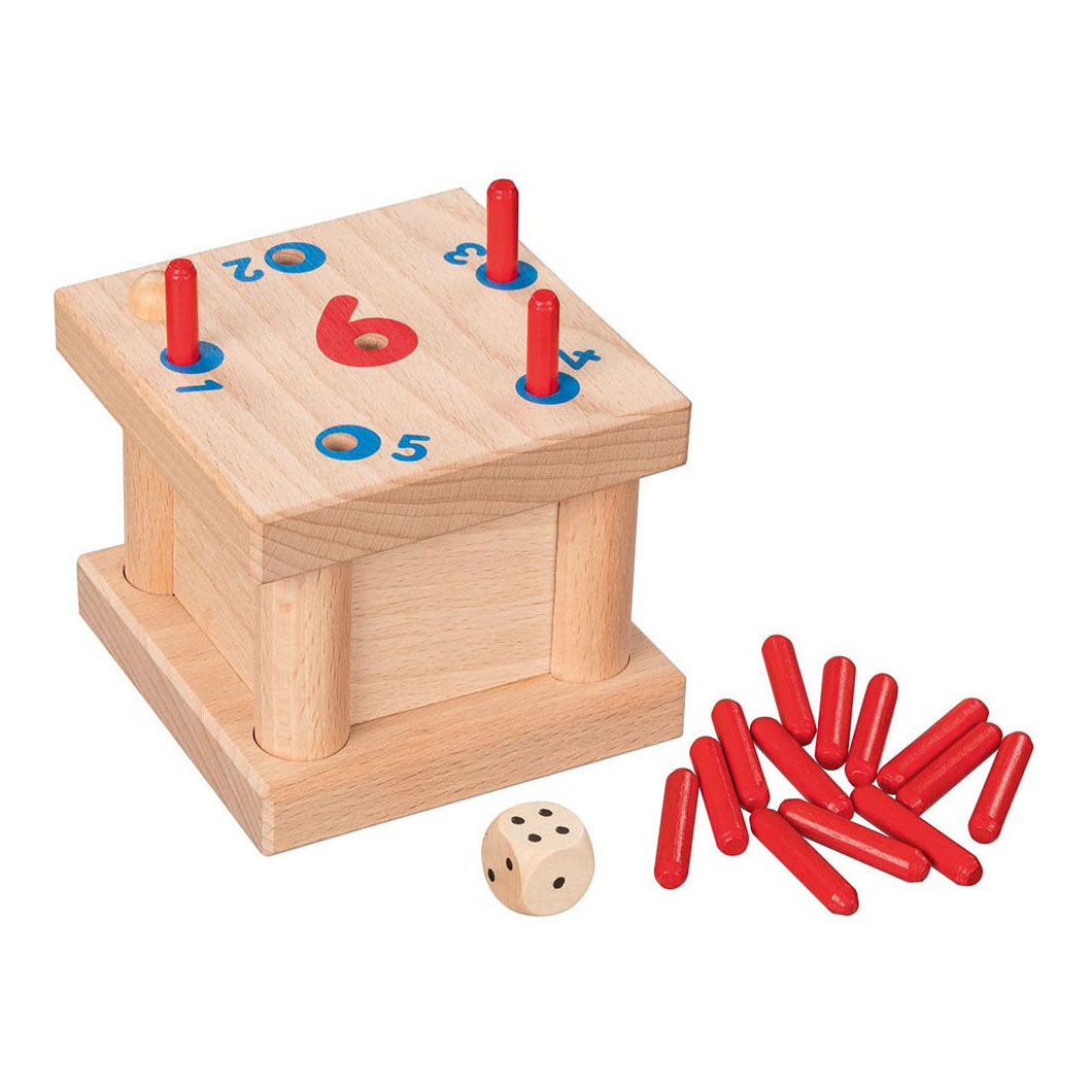 Goki Gioco Di Abilità Tricours 56940 – In Legno, Colori Vivaci, Per Bambini
