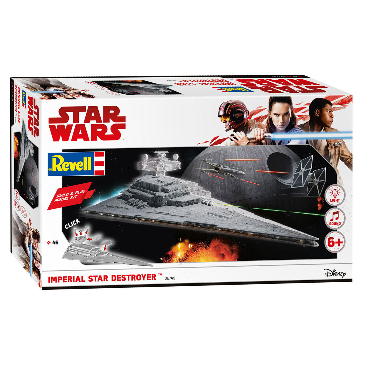 Revell Build & Play Imperial Destroyer Star Toys Thimble 
