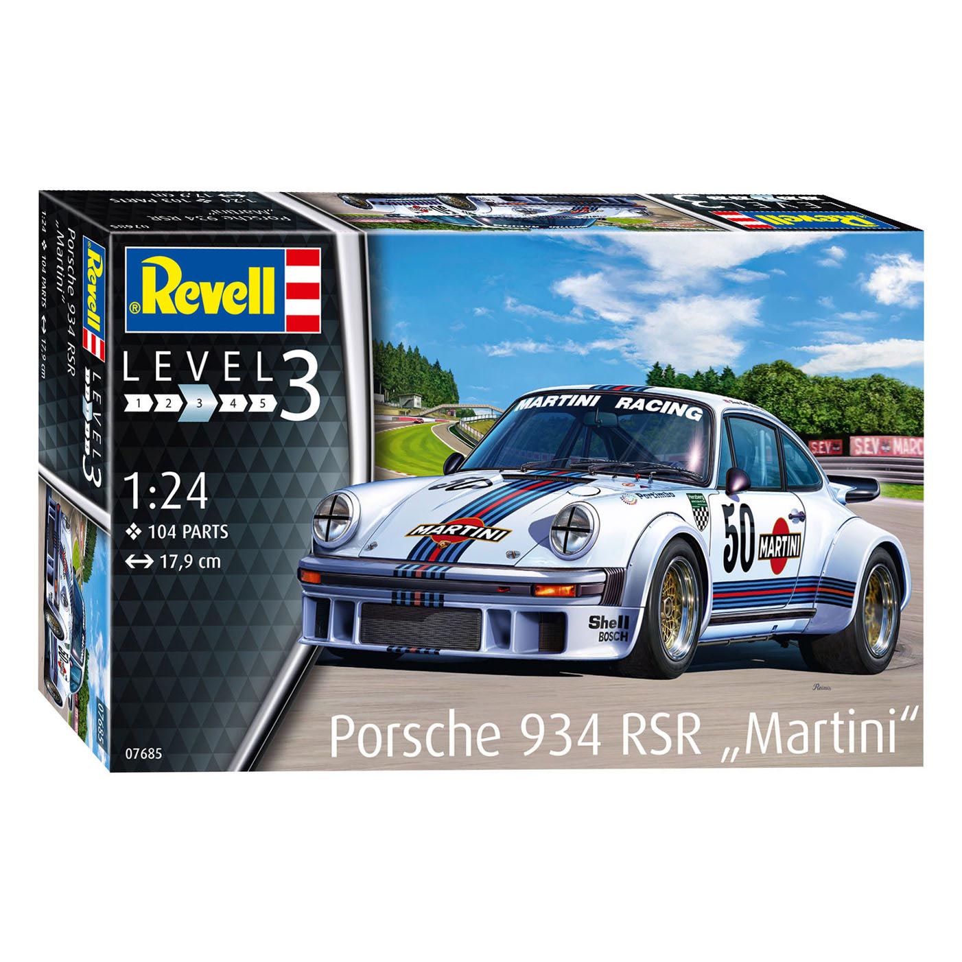 Floreren Resistent heilig Revell Porsche 934 RSR Martini Racing Modelbouw | Thimble Toys