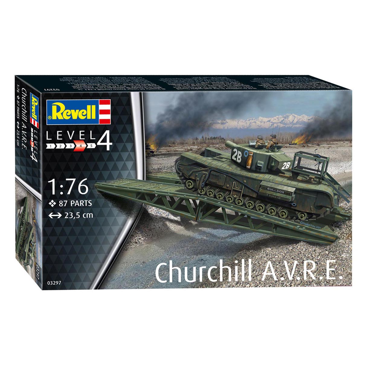 Redelijk Gespierd Maak plaats Revell Churchill A.V.R.E. Model making | Thimble Toys
