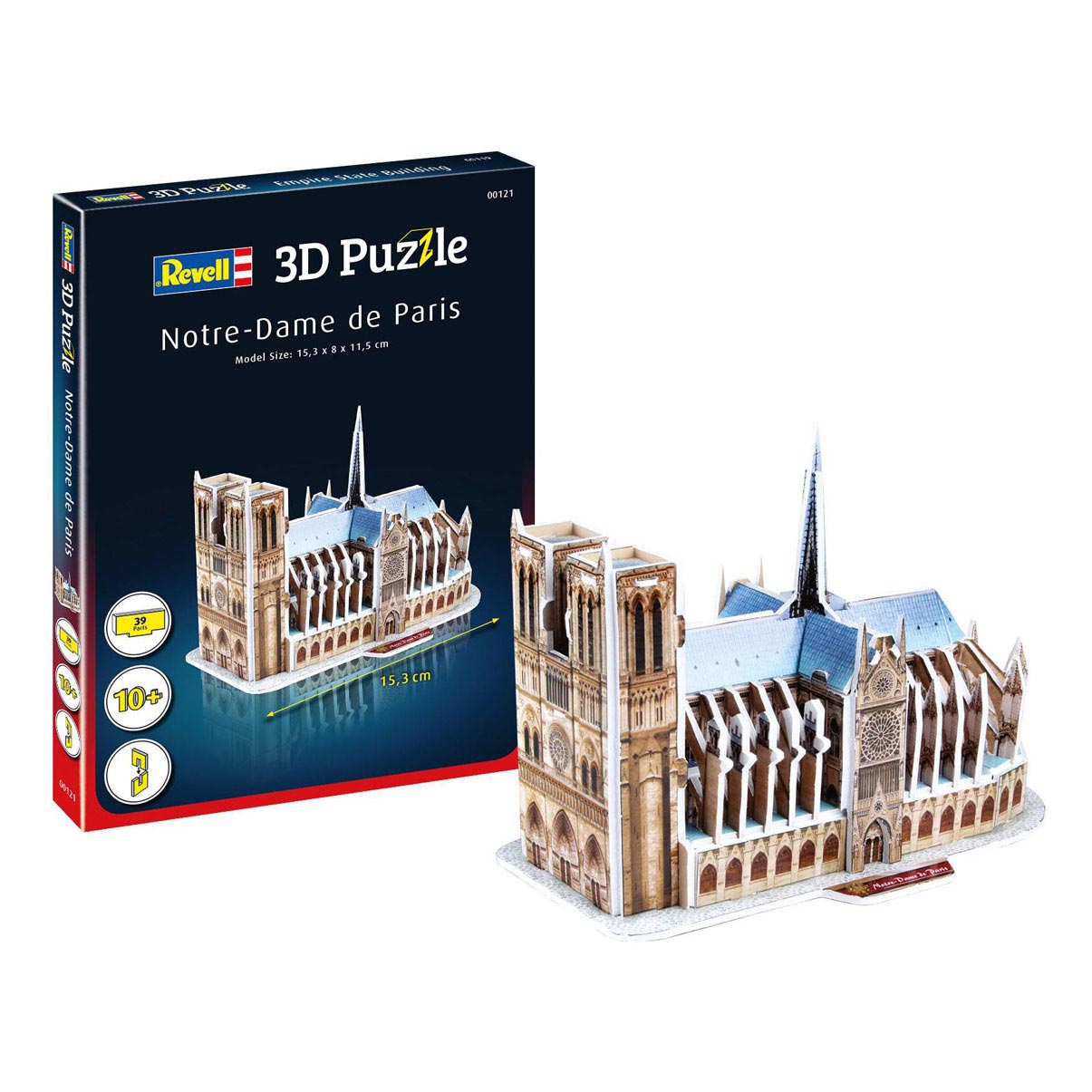 Rang gesponsord Versterken Revell 3D Puzzle Building Kit - Notre Dame | Thimble Toys