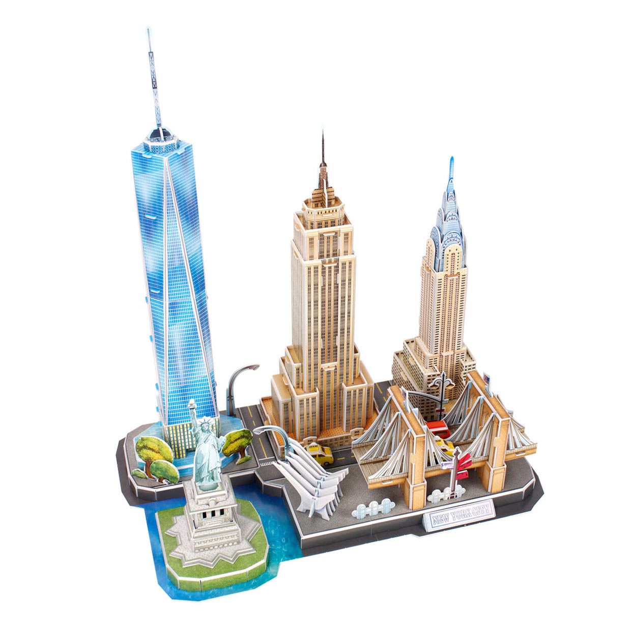 Revell 3D Puzzle Empire State Building – 24 Pezzi, Modello 26 Cm – Senza Colla, Da 6 Anni