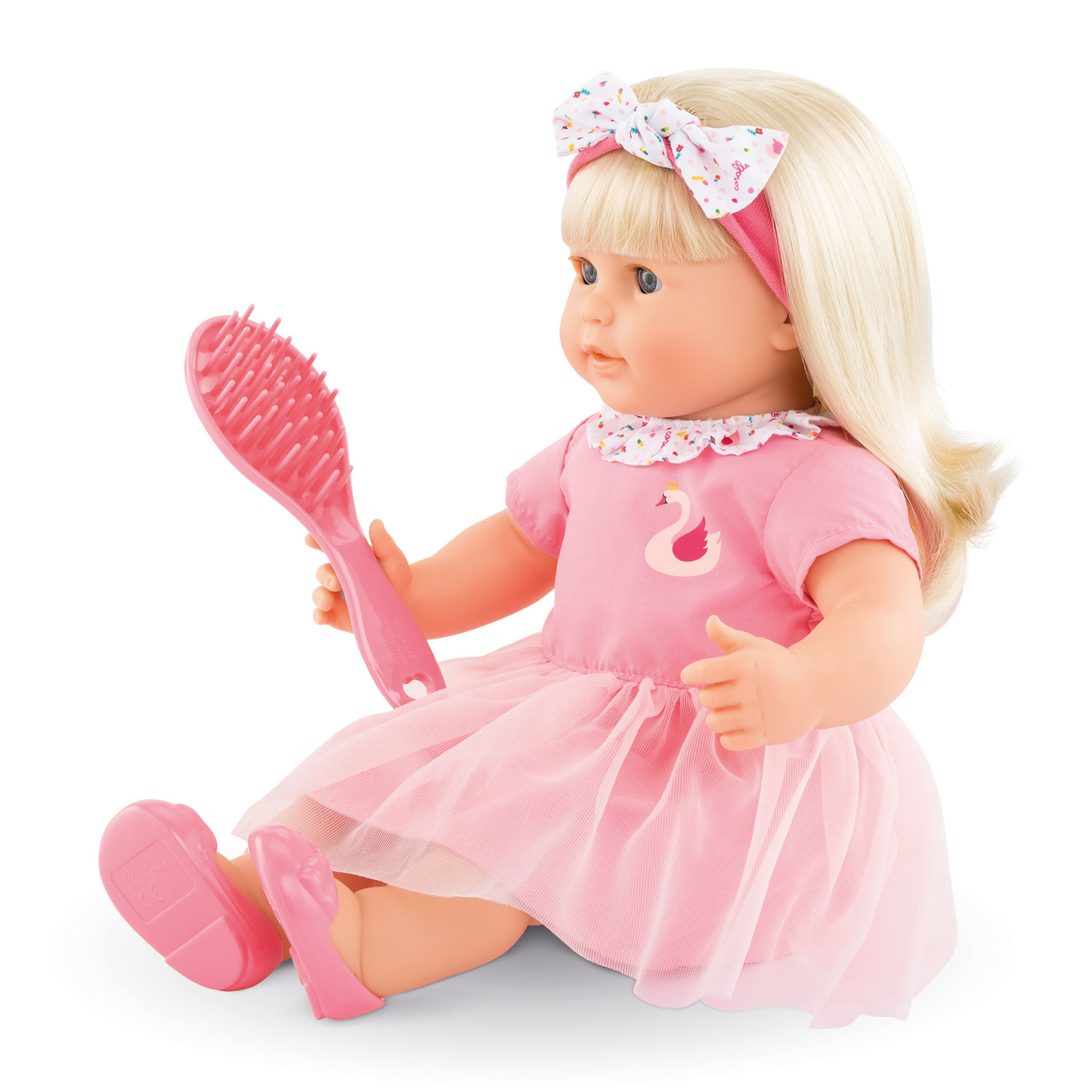 Corolle Mon Grand Poupon Baby Doll with Hair - Adele, 36cm