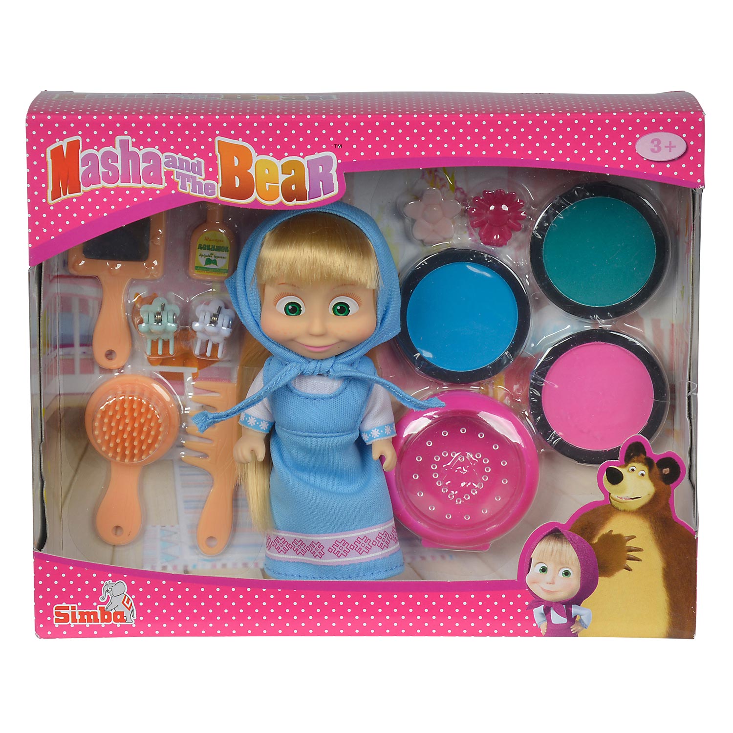 Masha en de Beer Haarspeelset Thimble Toys