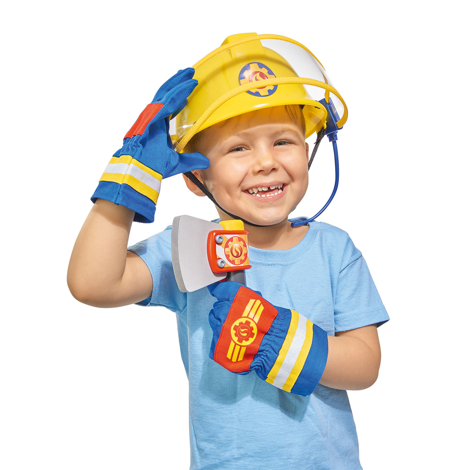 Ontwaken vergelijking Sanders Brandweerman Sam Handschoenen en Speelgoed Bijl | Thimble Toys