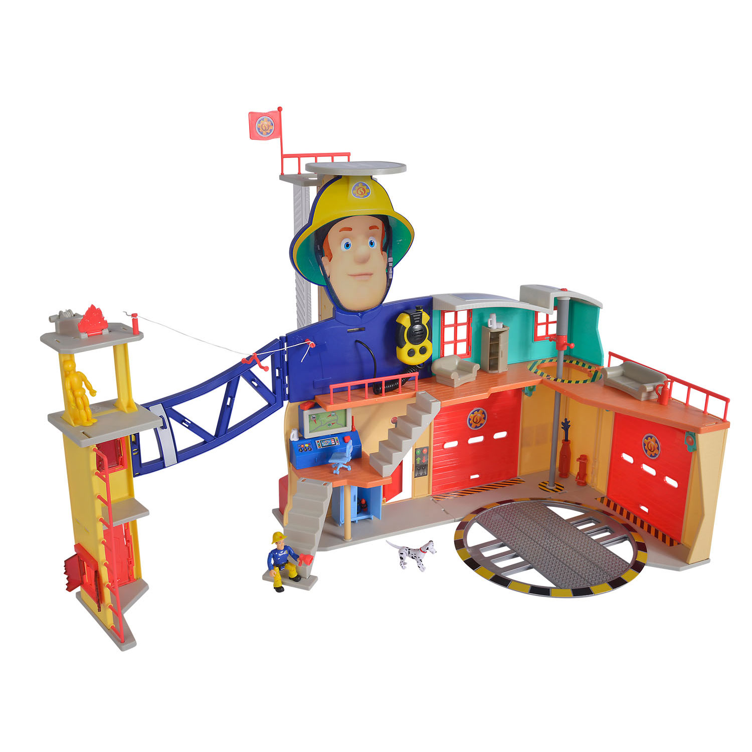 Staat meer vergeetachtig Fireman Sam Luxury Fire Station XXL | Thimble Toys