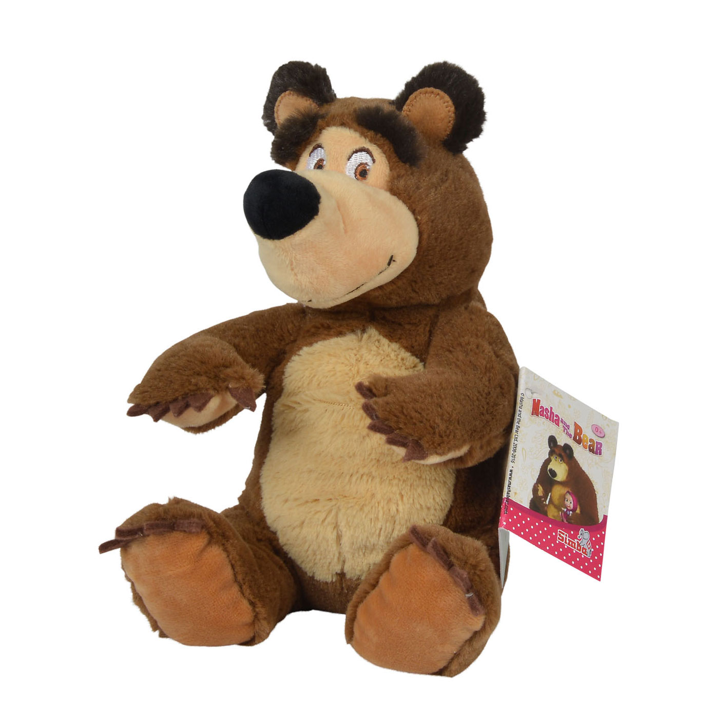 Masha and the Bear Cuddly Bear, 20cm | Thimble Toys