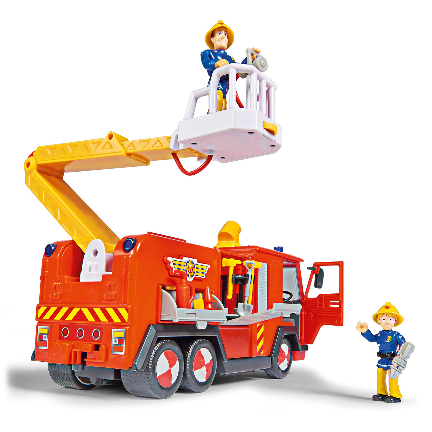 Lagere school gebruik borst Brandweerman Sam Brandweerwagen met Speelfiguren | Thimble Toys