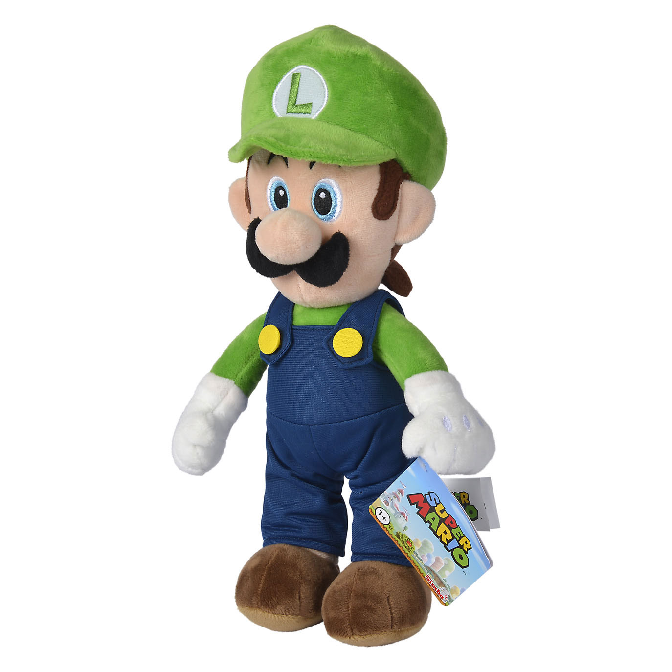 Peluche Super Mario Luigi 30 cm