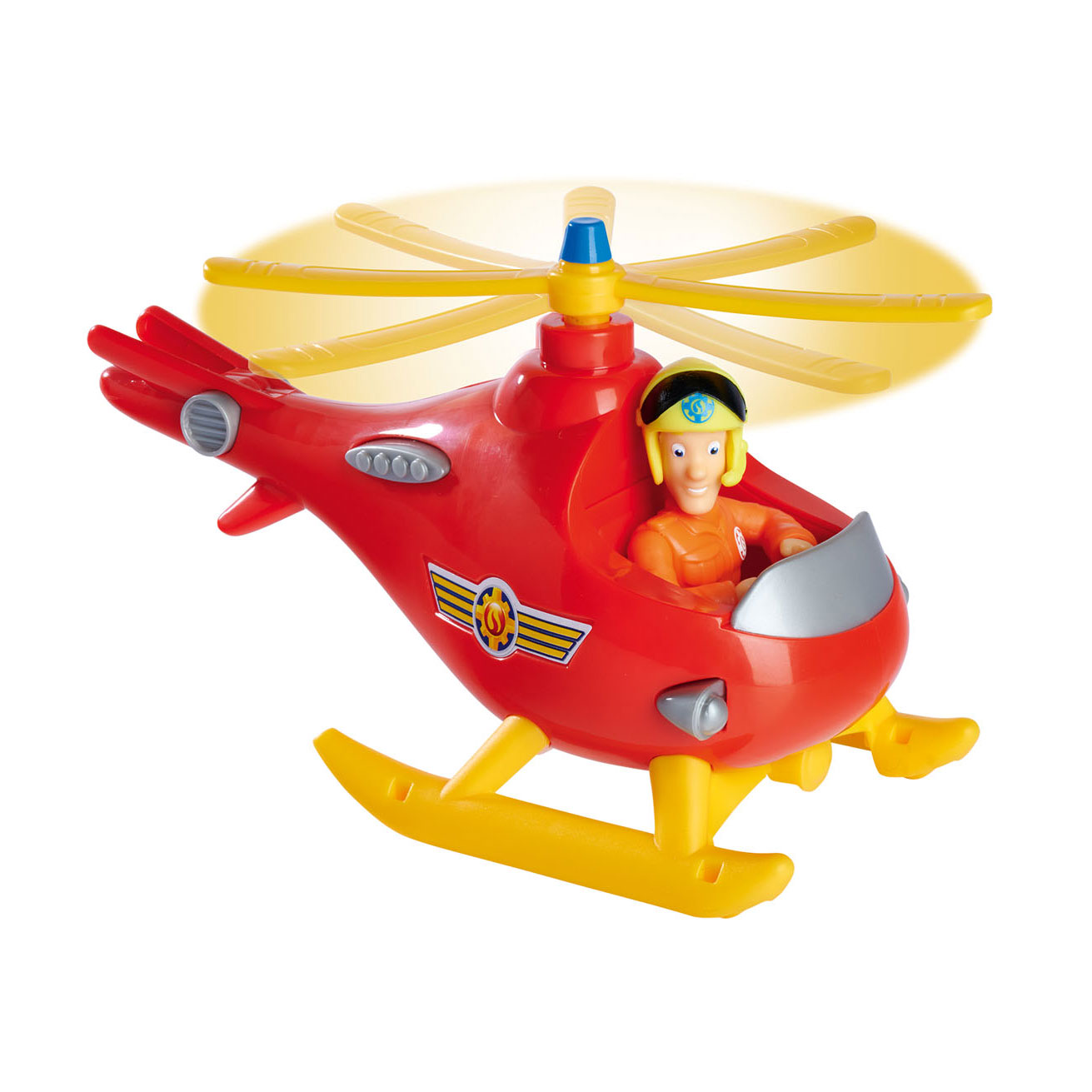 Feodaal Voel me slecht Van streek Fireman Sam Wallaby Helicopter with Tom Thomas | Thimble Toys