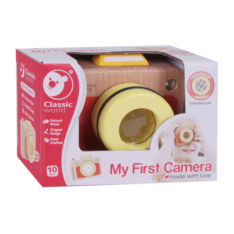 volgens Chemie Afwijking Classic World My First Wooden Camera | Thimble Toys