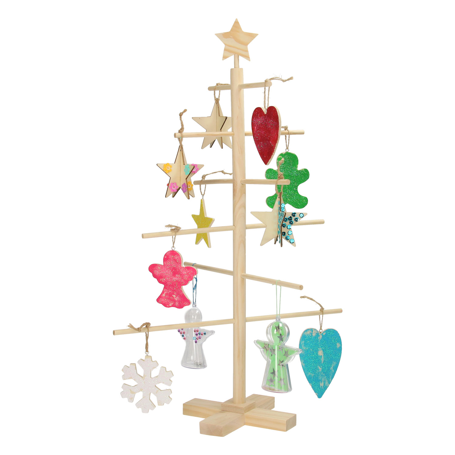 In het algemeen Reiziger Vel Houten Kinder Kerstboom, 60cm | Thimble Toys