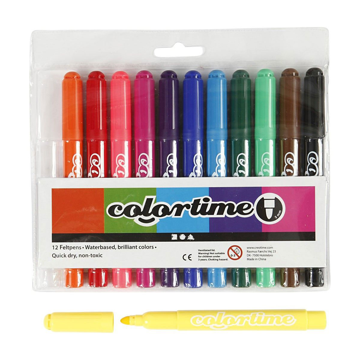 Thick Markers, 12pcs.