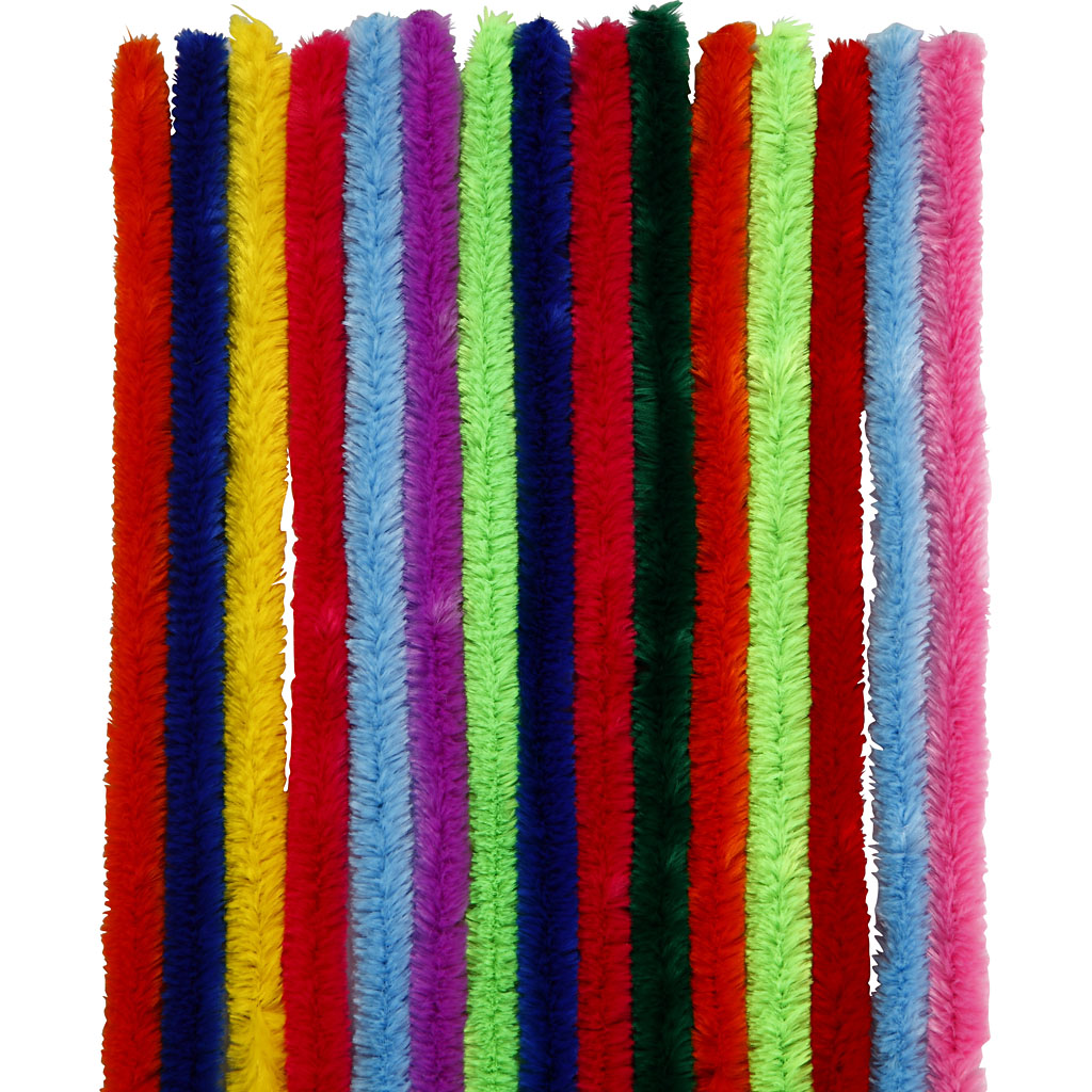 Chenille Thread Pastels, 24pcs.