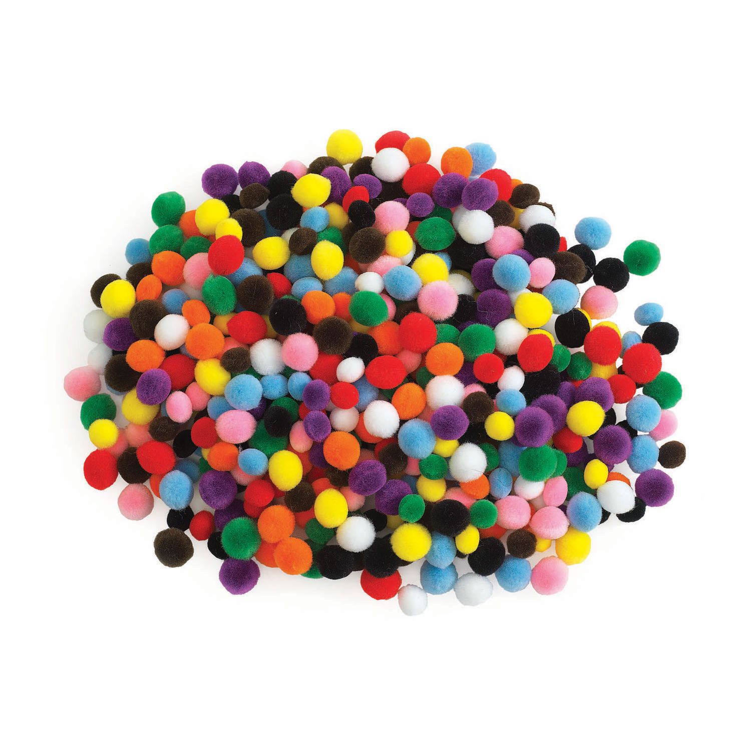 Colorations - Mini Pom Pomps Various, 450pcs.