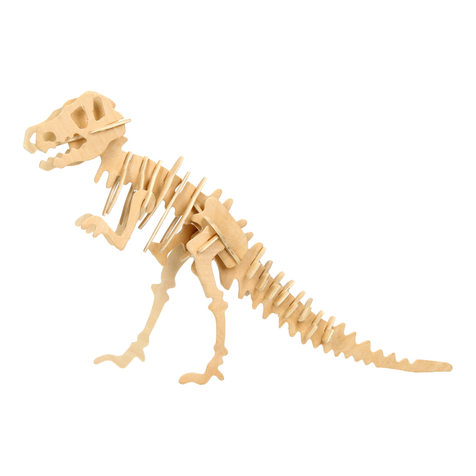 De vreemdeling Inwoner duidelijk Houten Bouwpakket Dino - T-Rex | Thimble Toys