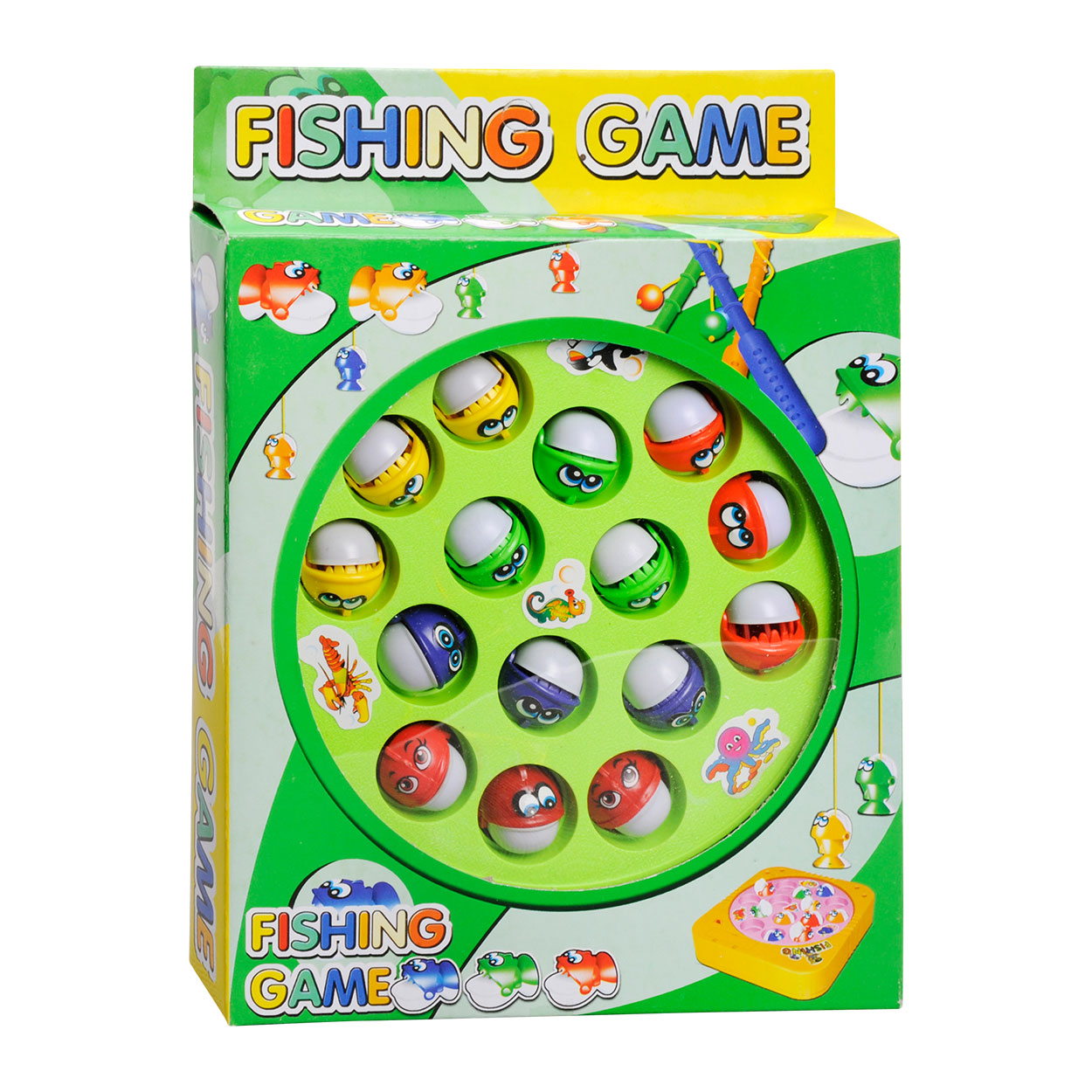 Wind-up Magnetic Fishing Game