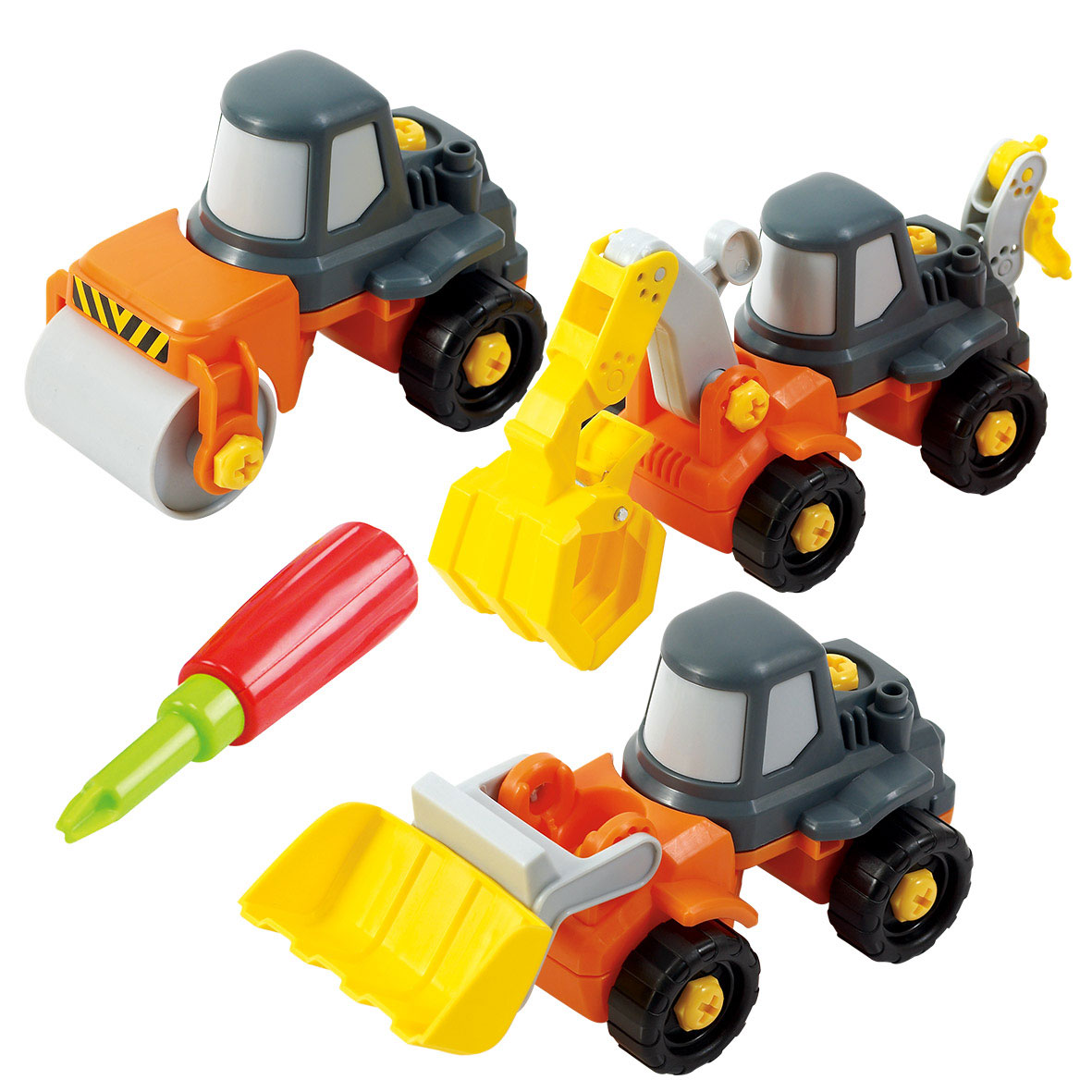 Playgo Constructieset - Werkvoertuigen | Toys