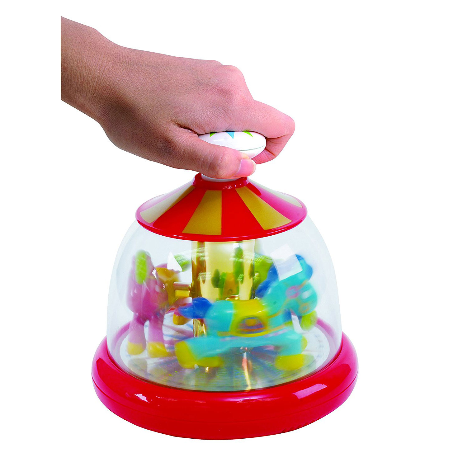 Push and spin best sale toy