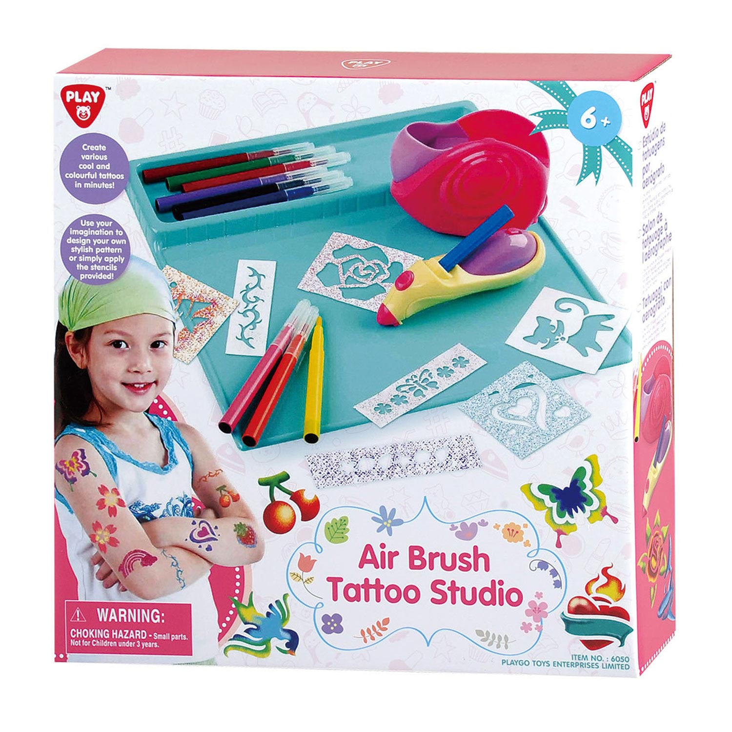 Air Brush Tattoo Studio | Thimble Toys